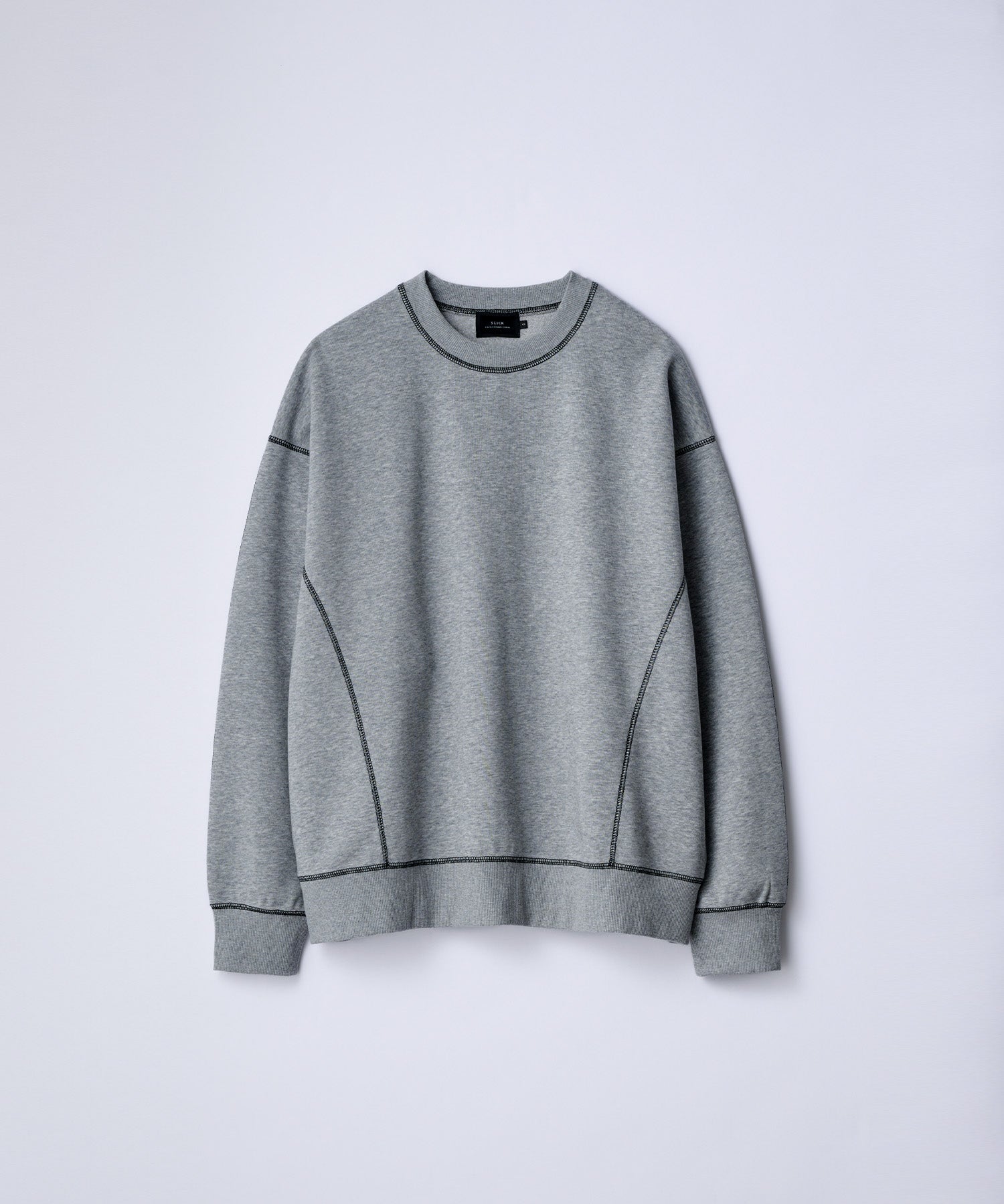 Double Air Knit Stitch Work Pullover