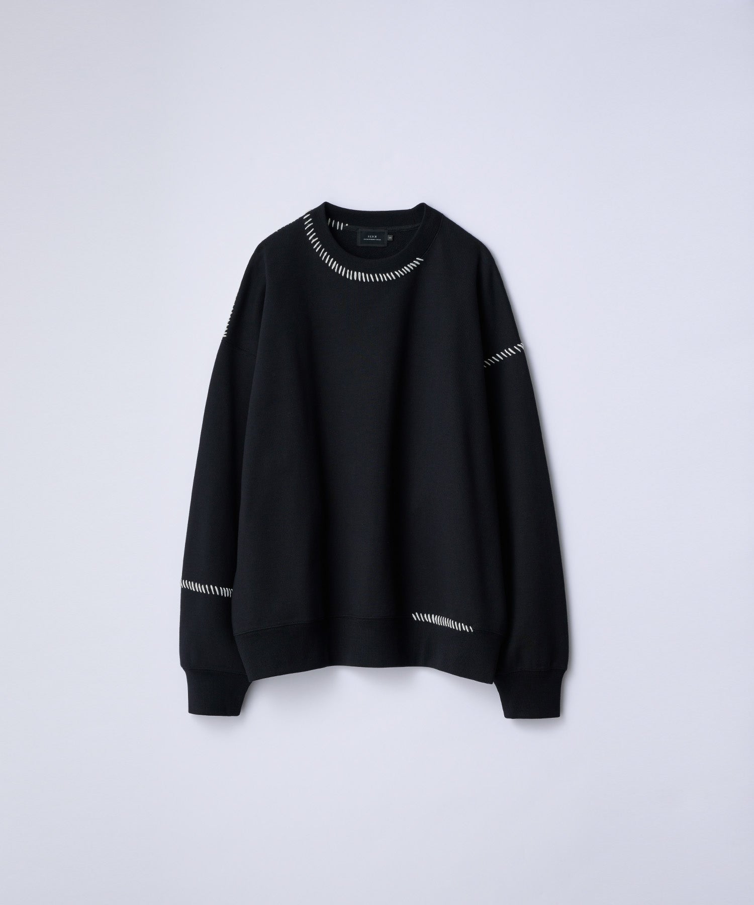 Compact Fleece Embroidery Sweatshirt