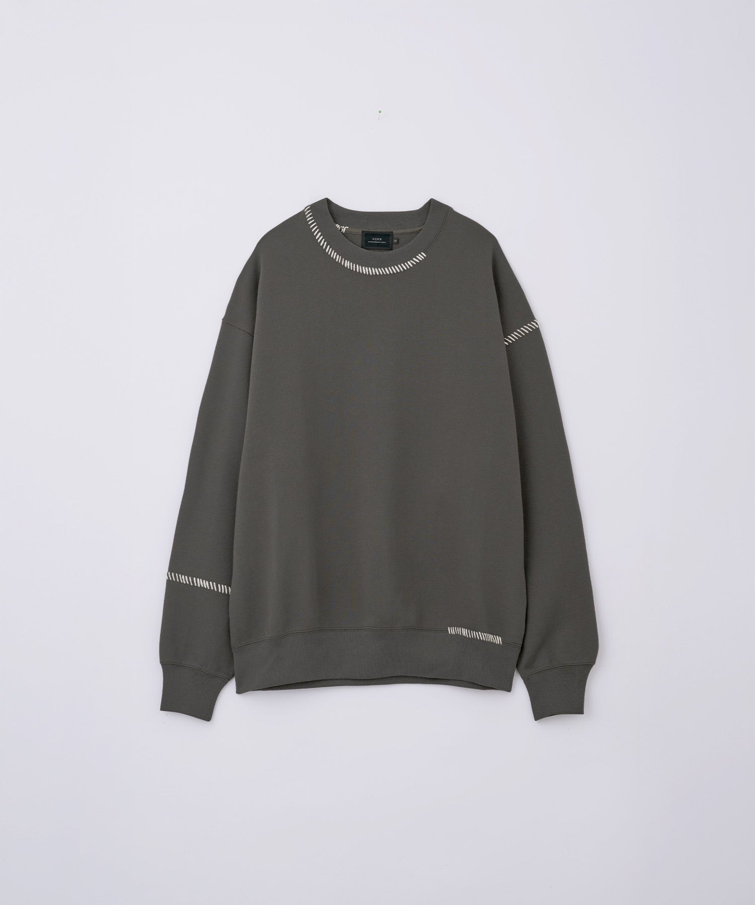 Compact Fleece Embroidery Sweatshirt