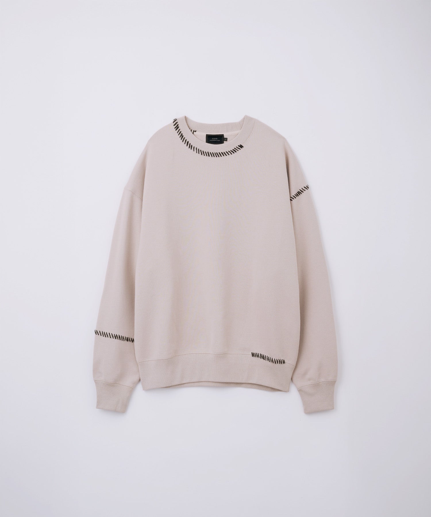 Compact Fleece Embroidery Sweatshirt