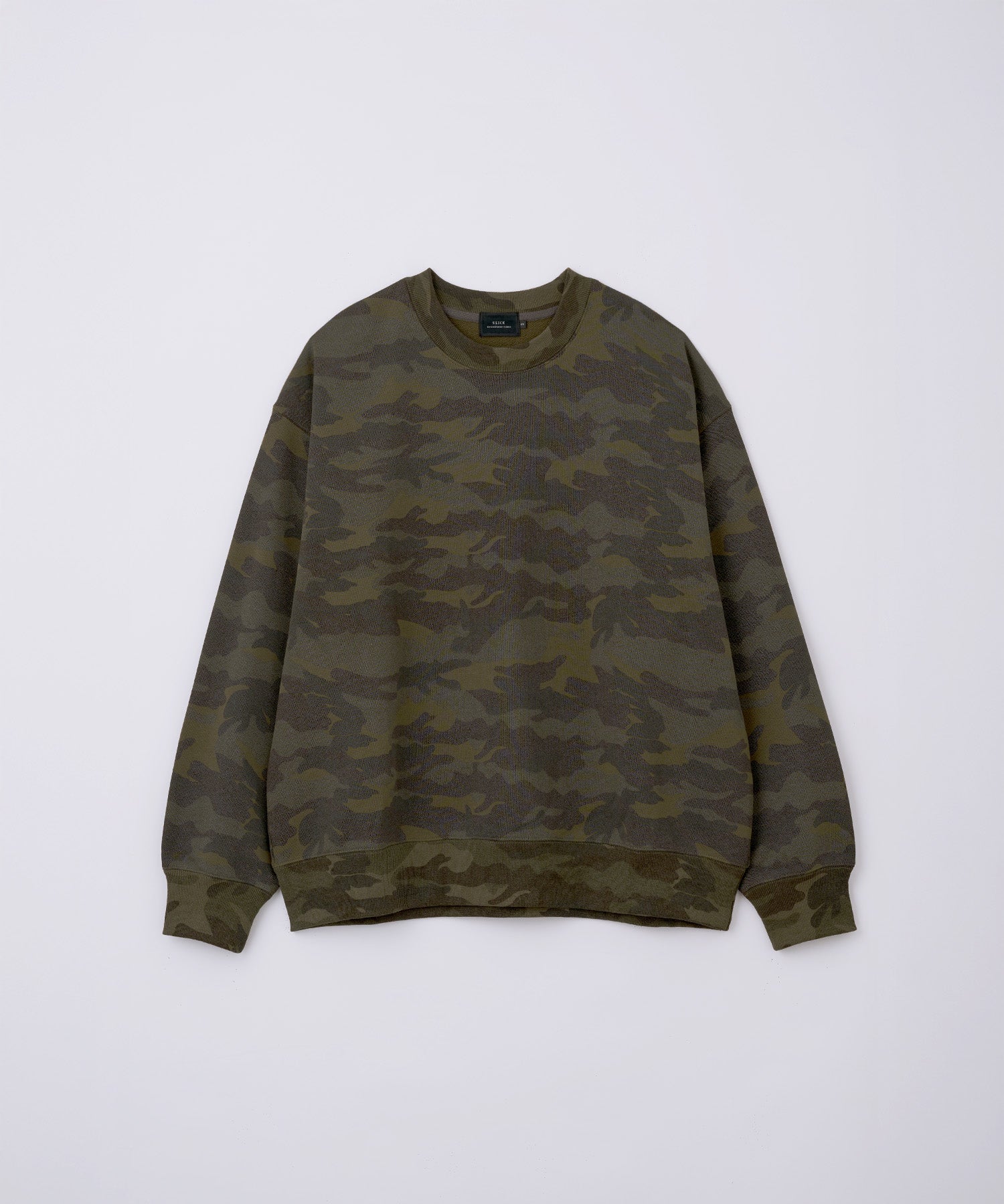 Camouflage Print Sweatshirt