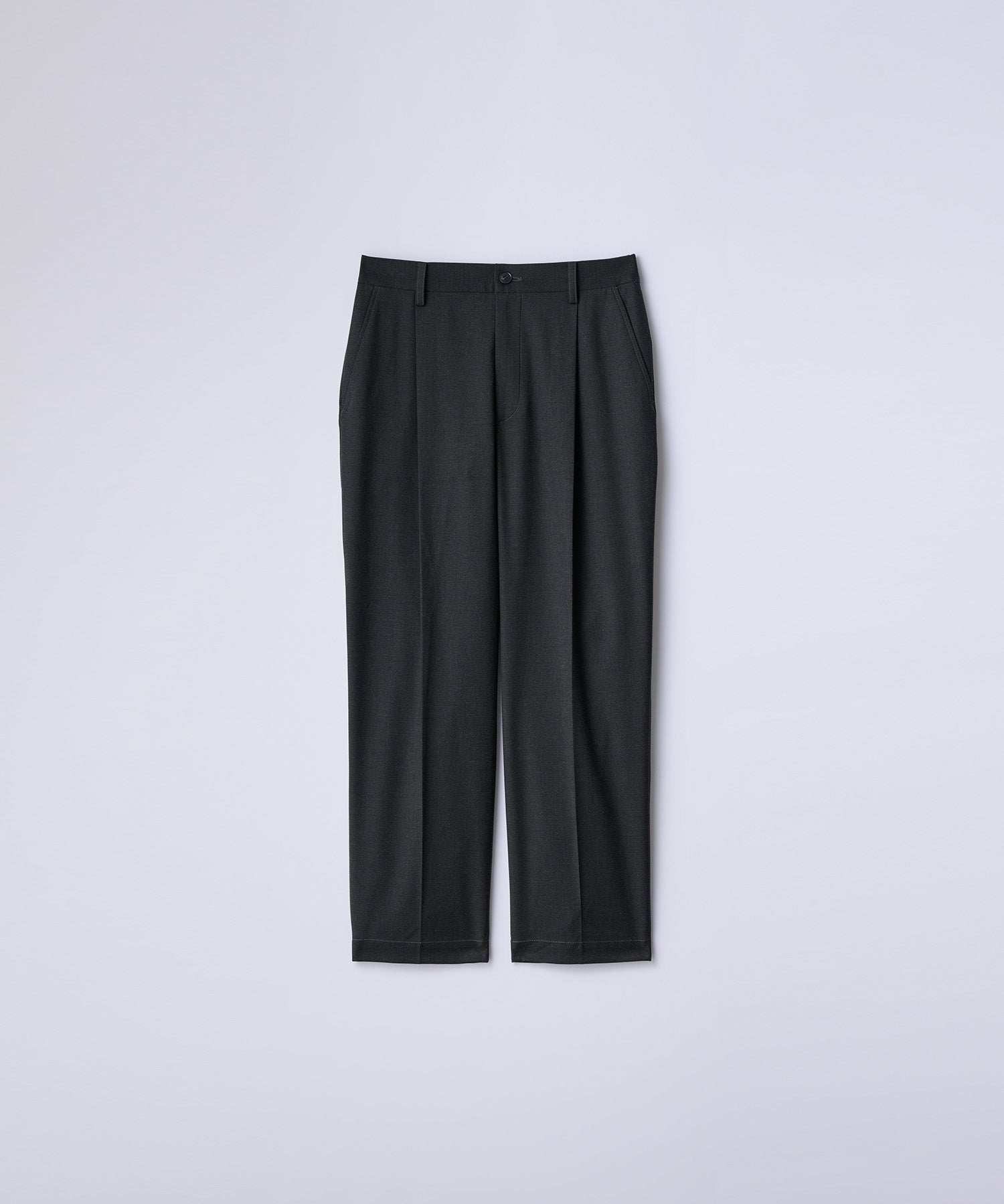 T/R Gabardine Stretch One Tuck Tapered Pants